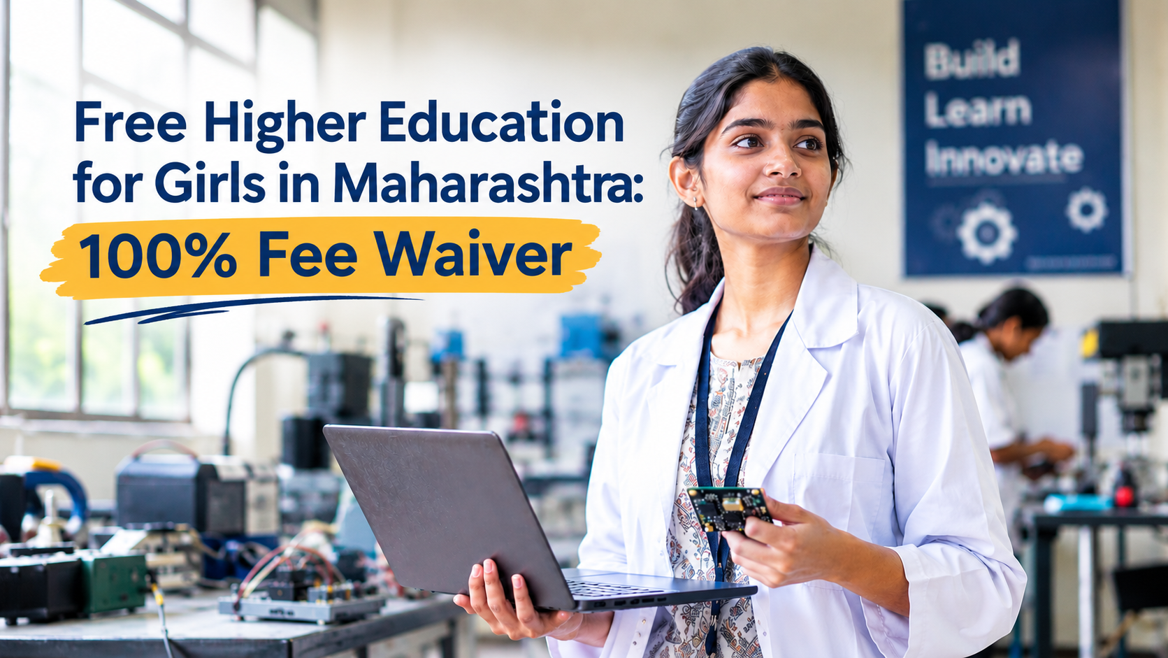 Free Higher Education for Girls in Maharashtra: 100% Fee Waiver and How to Apply on MahaDBT 2.0